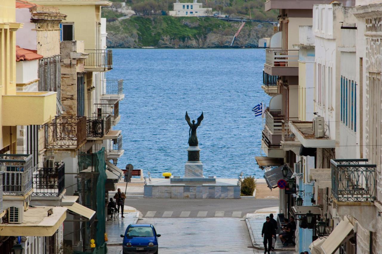 Mother'S House In Syros Aegean Sea Posidhonía Esterno foto