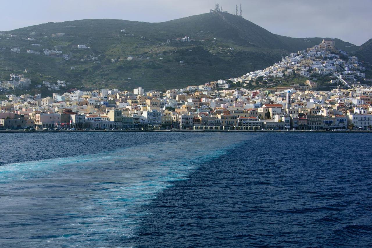 Mother'S House In Syros Aegean Sea Posidhonía Esterno foto